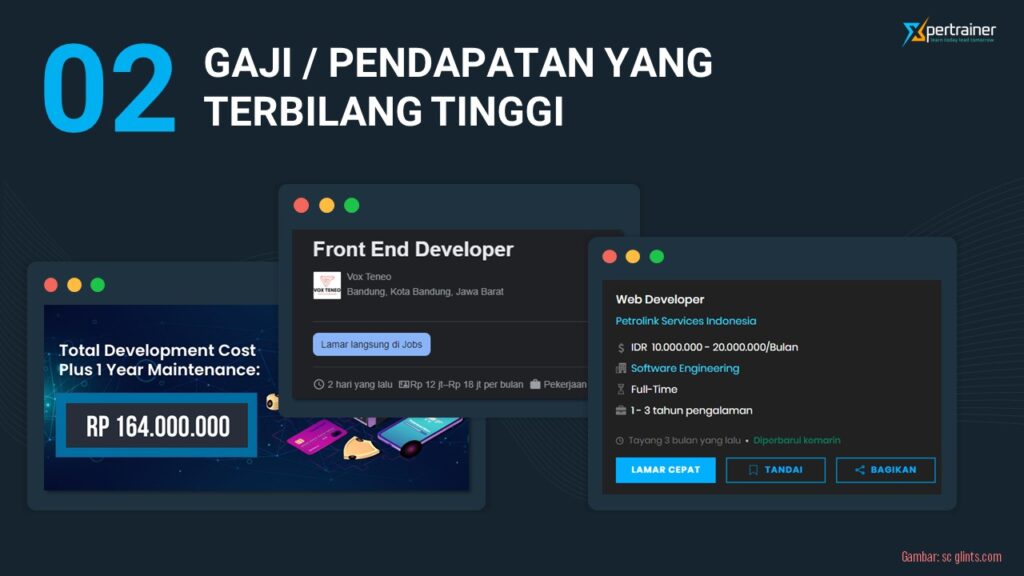 alasan menjadi web developer