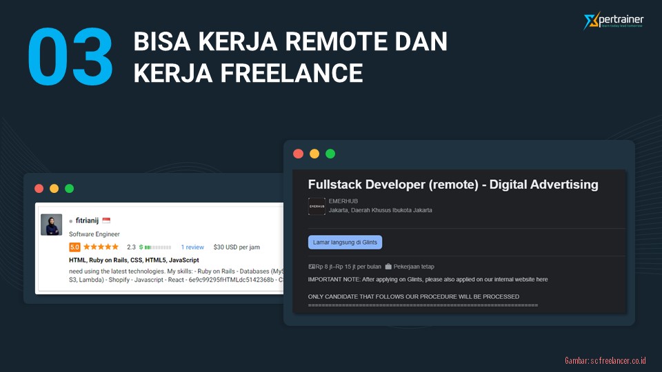 alasan menjadi web developer