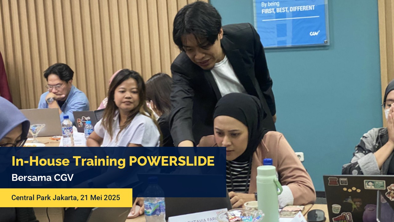 Dokumentasi In-House Training POWERSLIDE bersama CGV