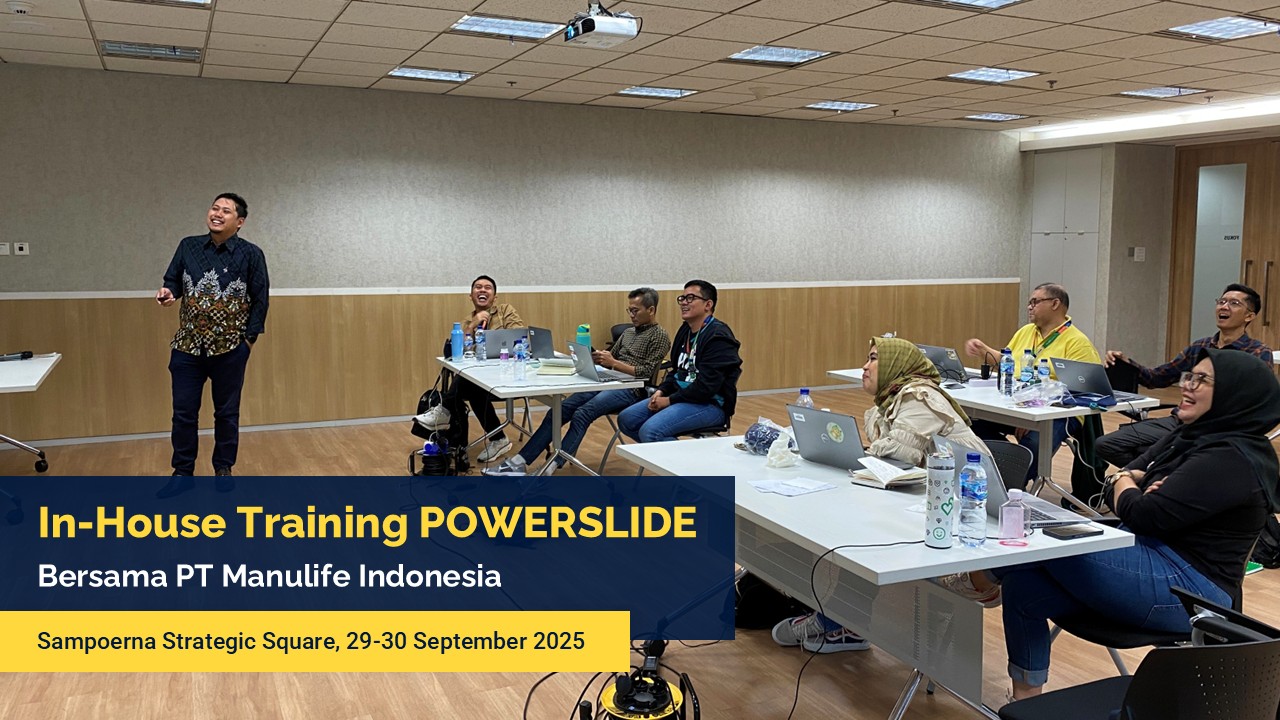 Dokumentasi In-House Training POWERSLIDE bersama PT Manulife Indonesia