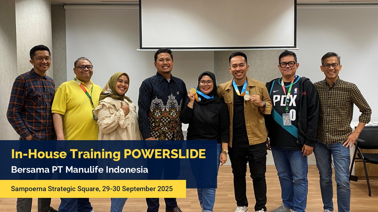 Dokumentasi In-House Training POWERSLIDE bersama PT Manulife Indonesia