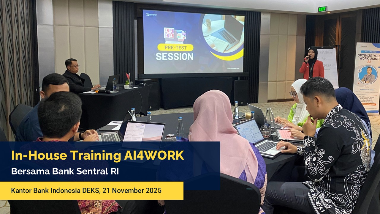 In-House Training AI4WORK bersama Bank Indonesia DEKS