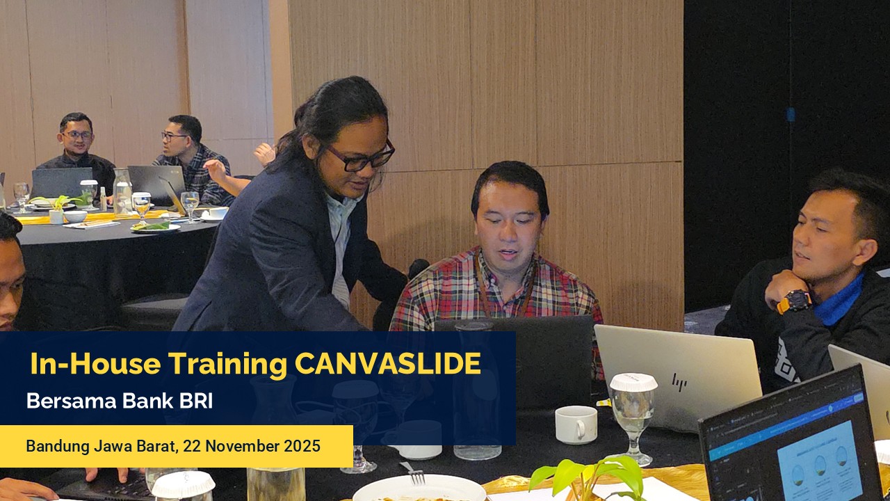 Dokumentasi In-House Training CANVASLIDE bersama Bank BRI