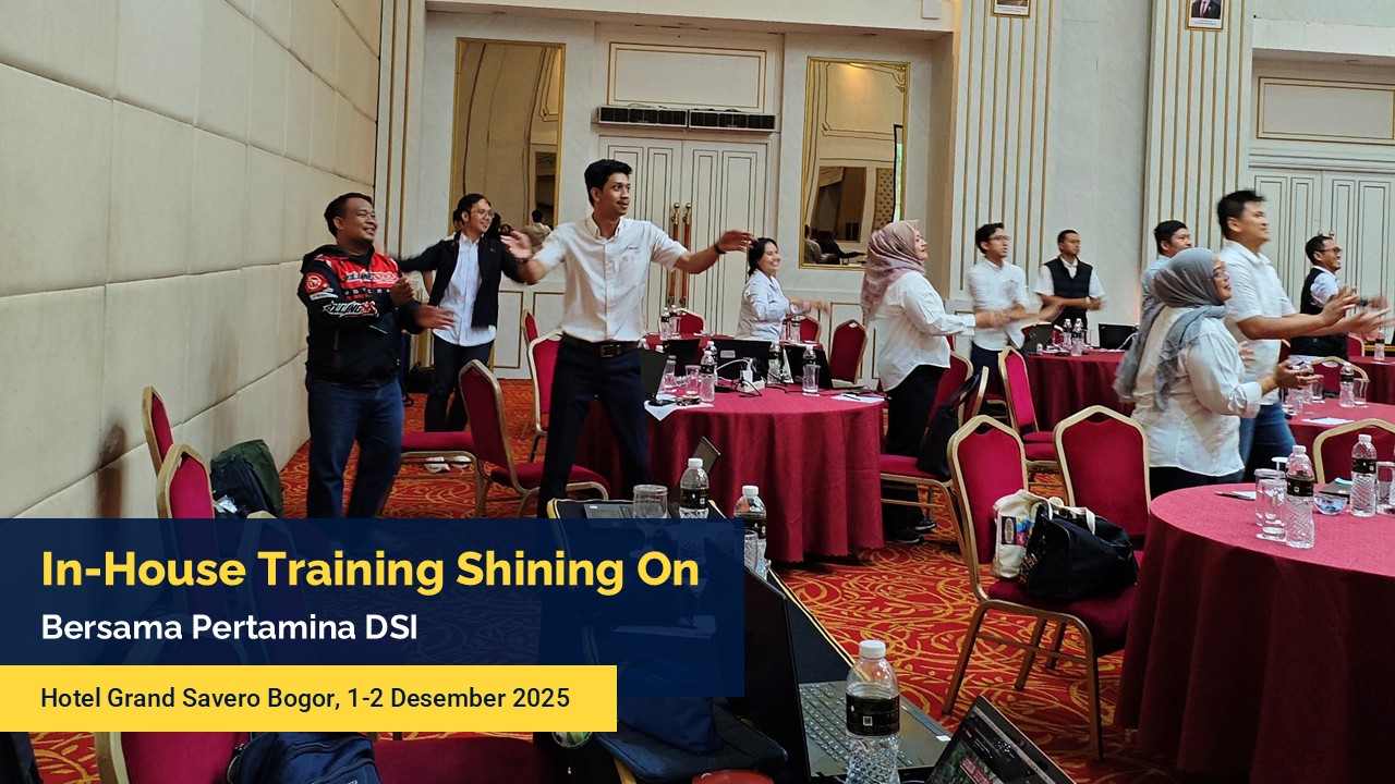 Dokumentasi In-House Training Shining On bersama Pertamina DSI
