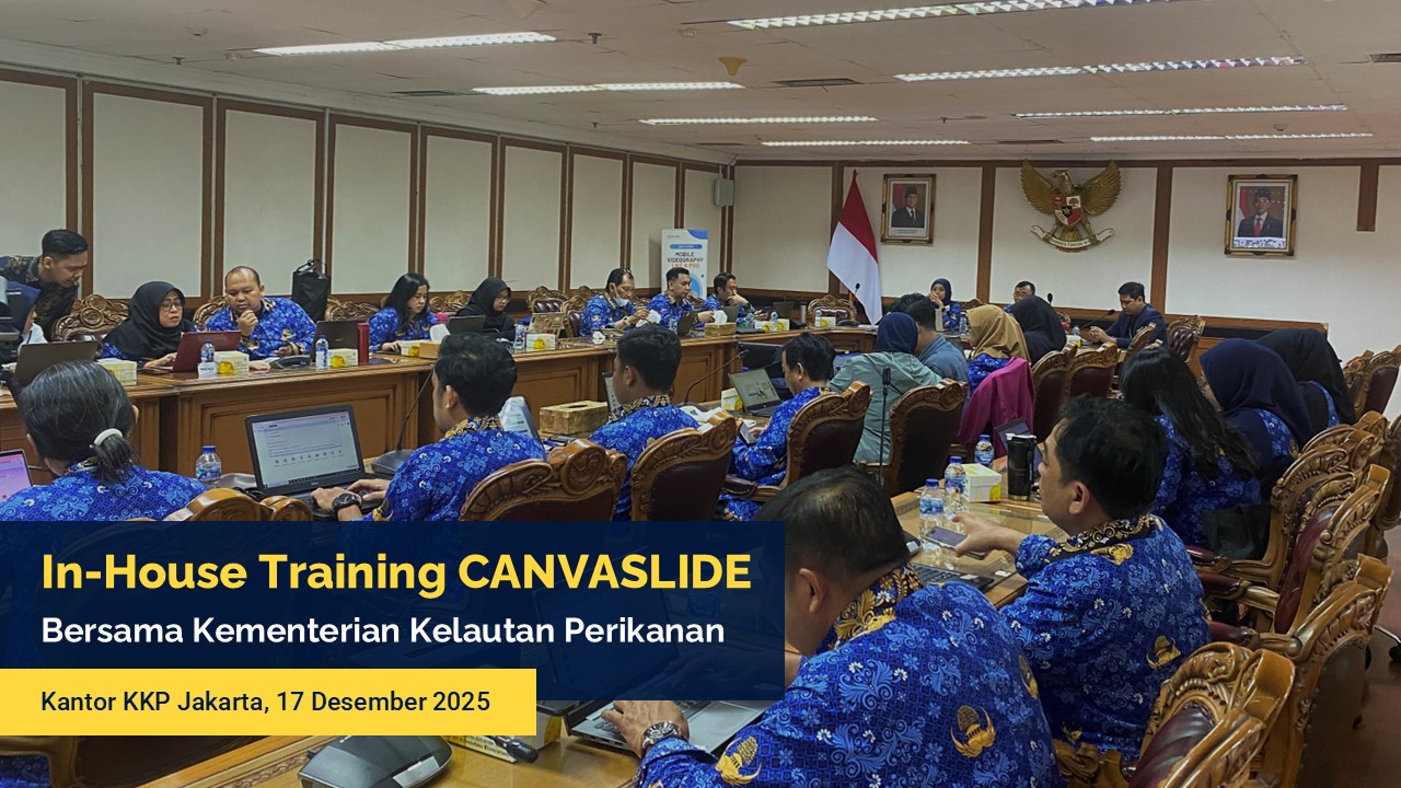 In-House Training CANVASLIDE bersama Kementerian Kelautan Perikanan
